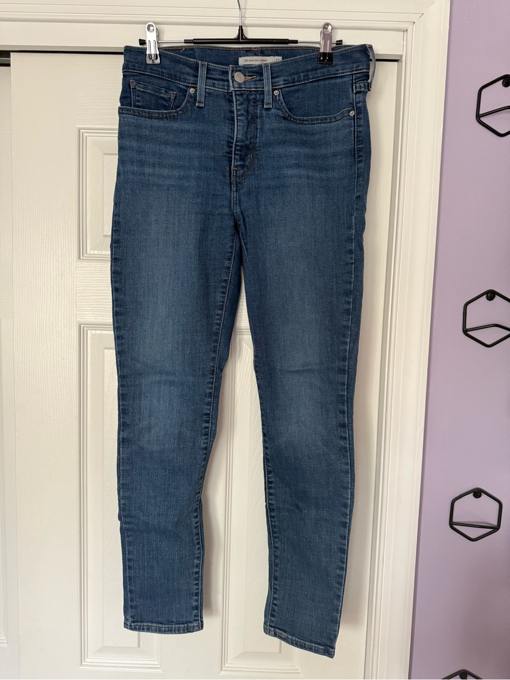 Levi's Dark Blue Skinny Jeans for Women